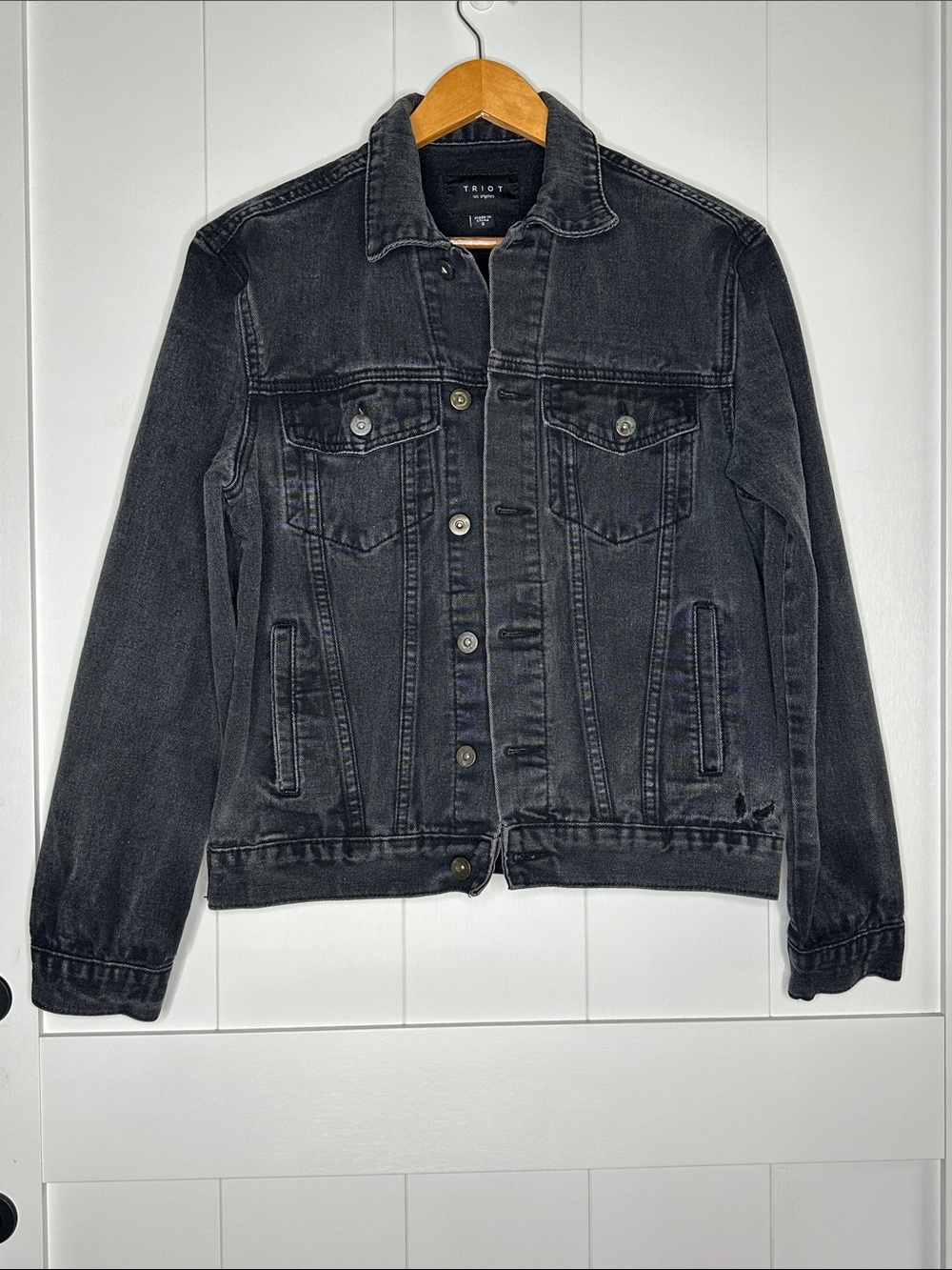 Black Denim Jean Jacket